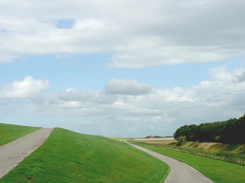 Dijk bij Zwarte Haan (Frl)