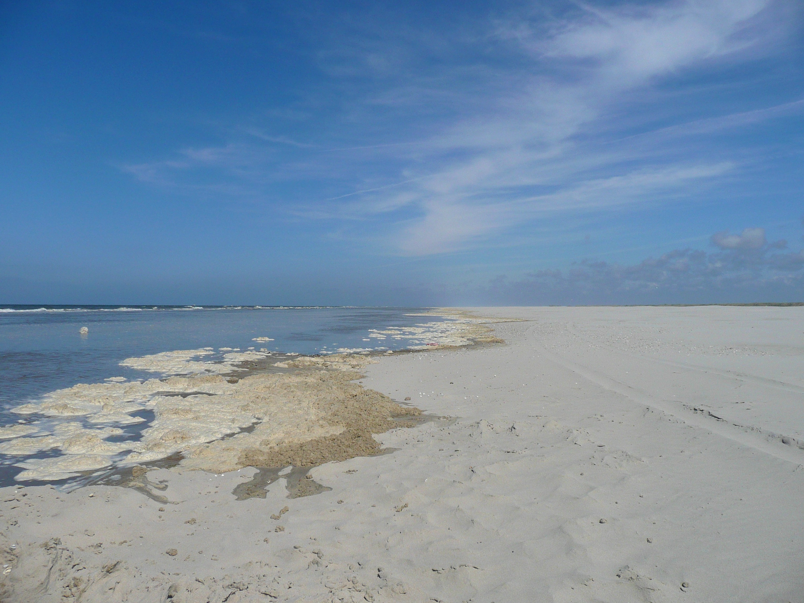 de vloedlijn van Schiermonnikoog