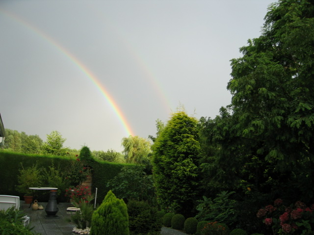dubbele regenboog