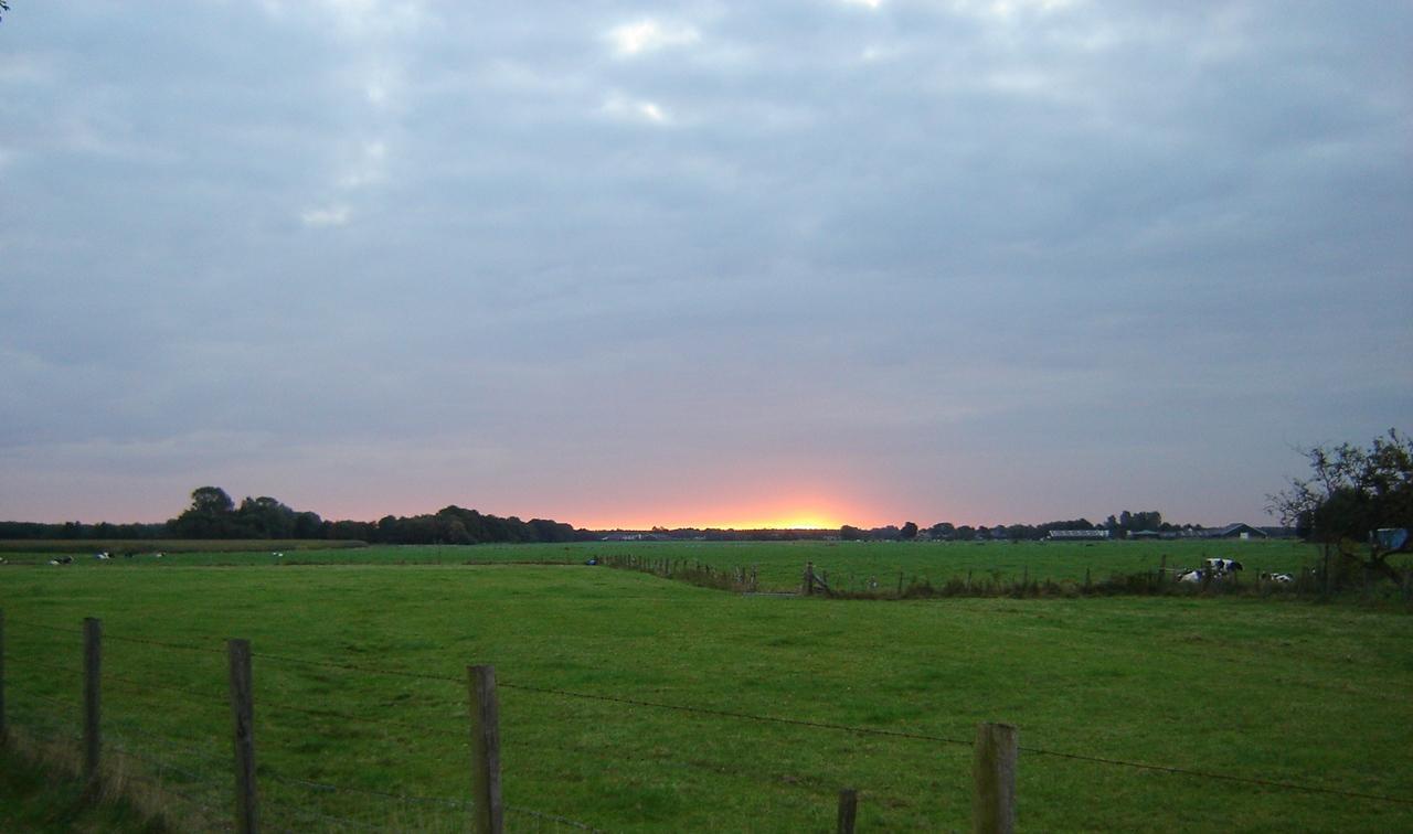 Zonsopgang bij Appelscha