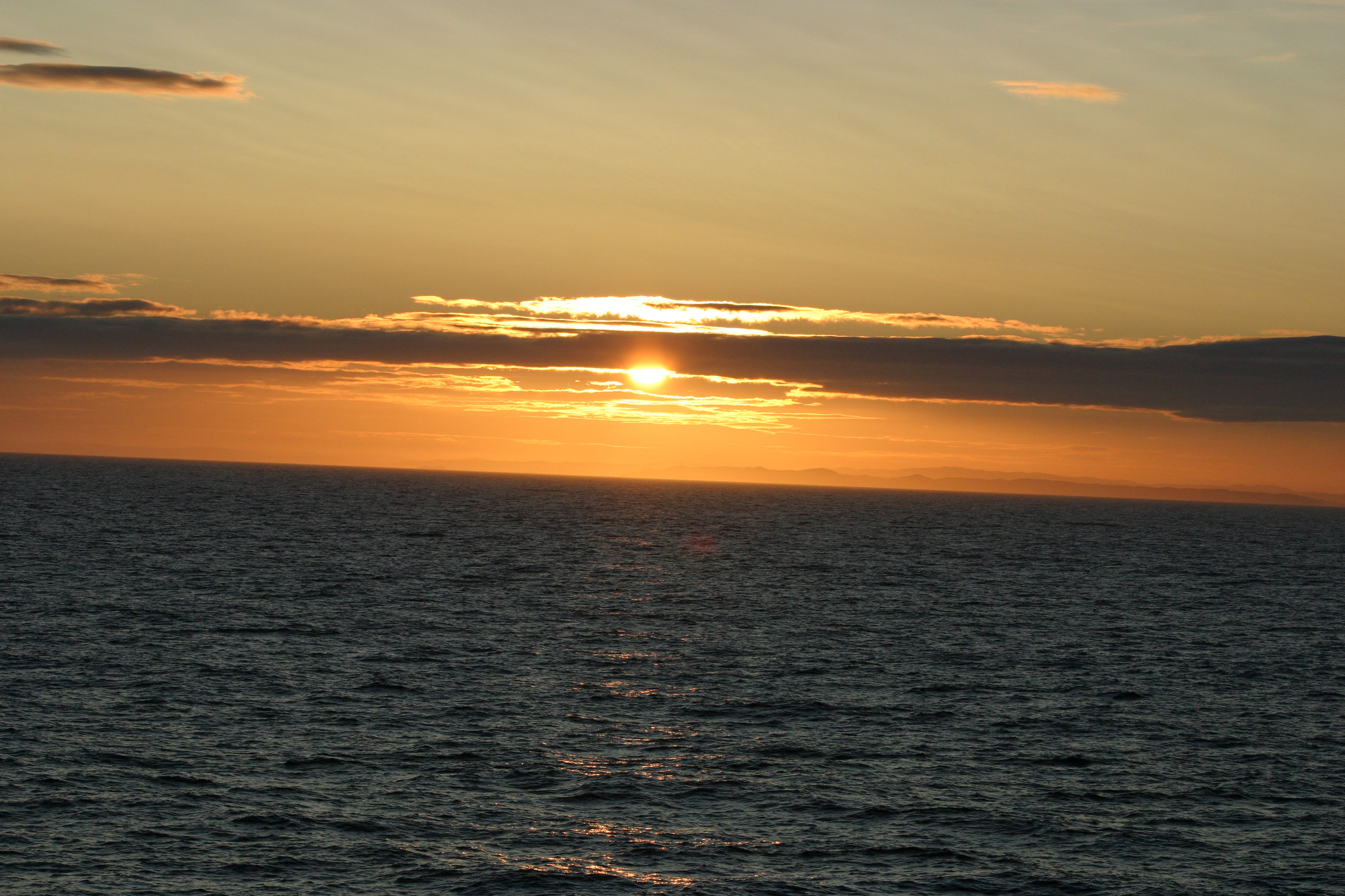Zonsondergang Newfoundland