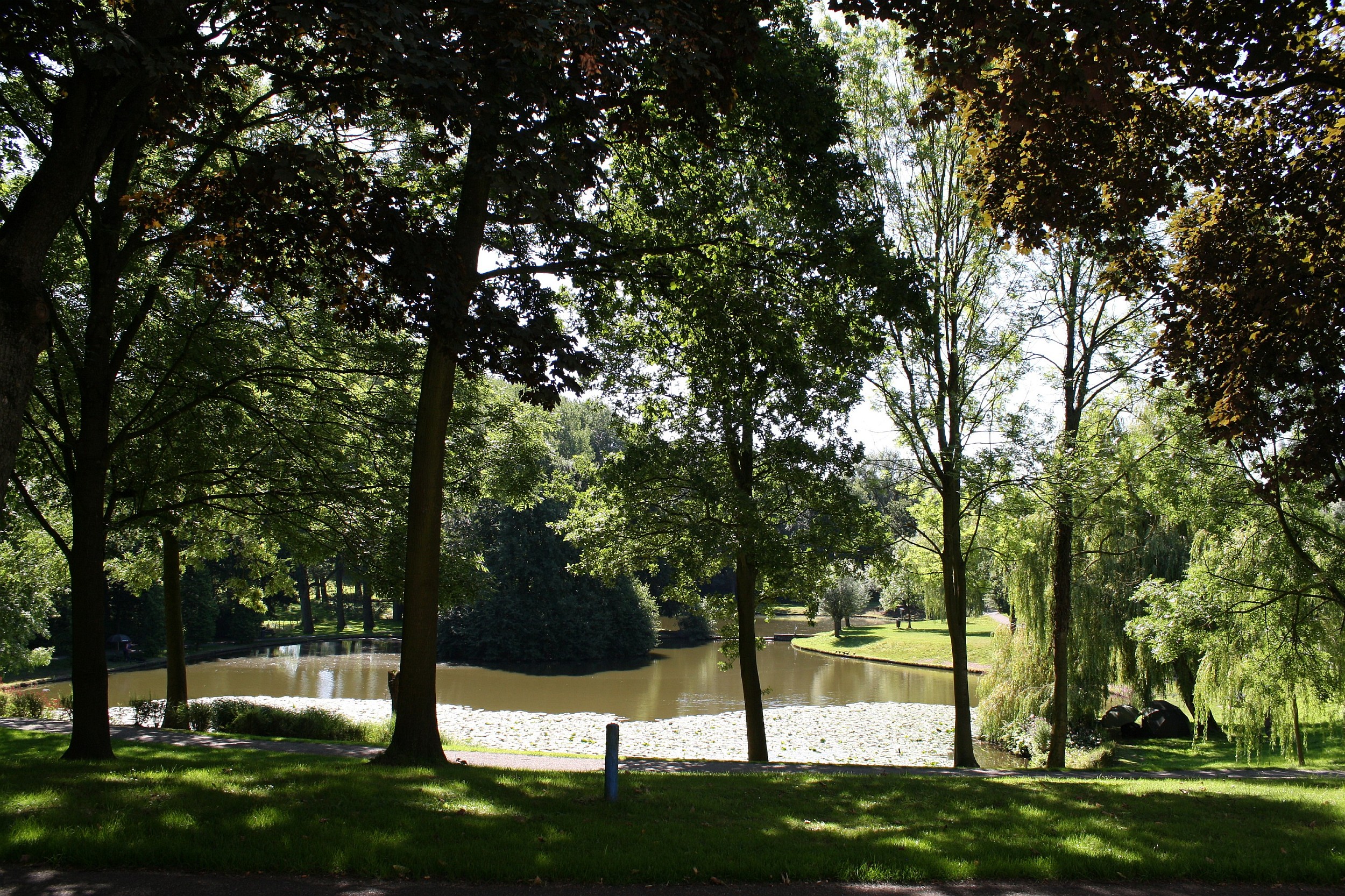 Visvijvers in Nierhoven