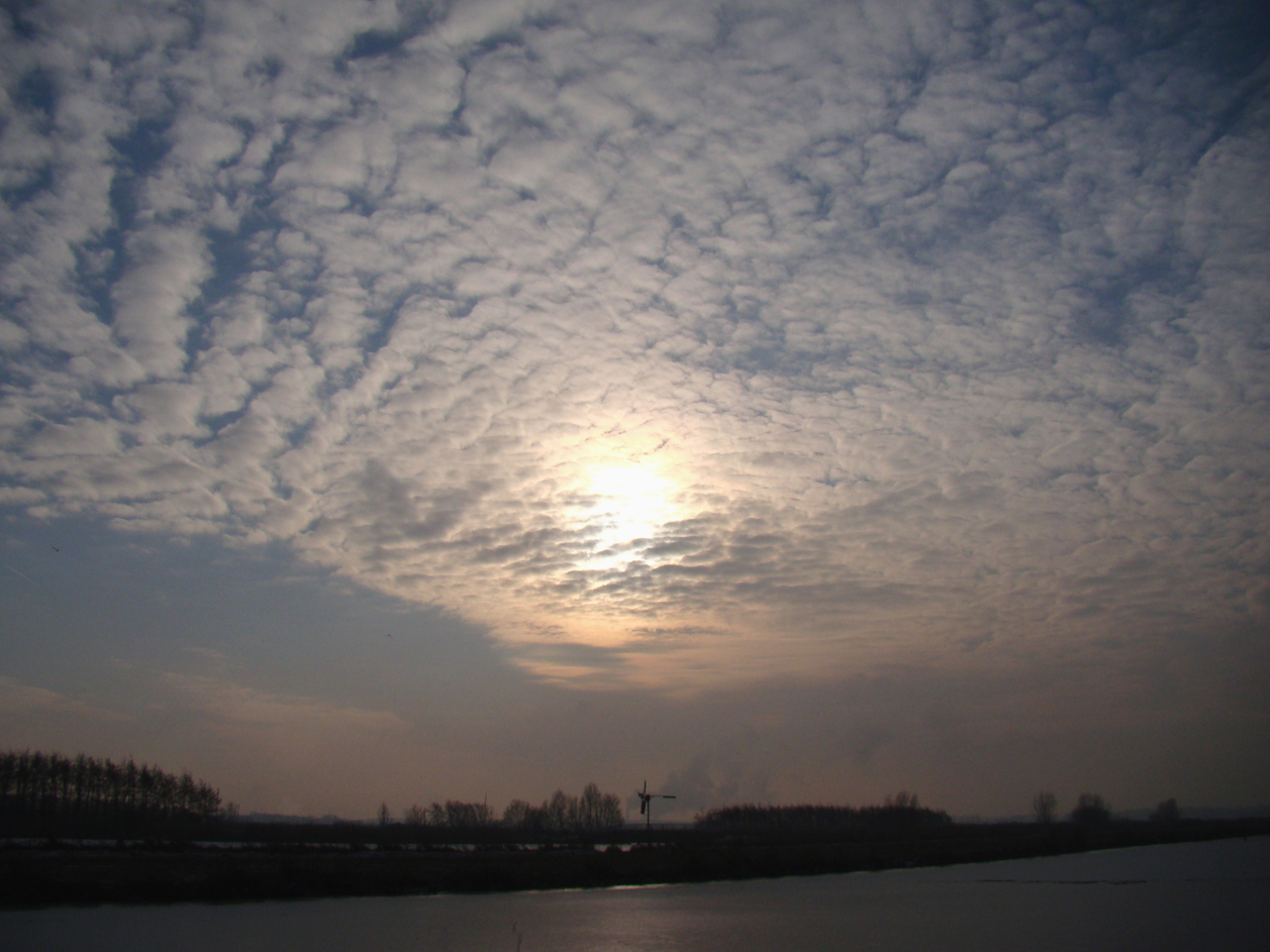 Bijzondere winterlucht