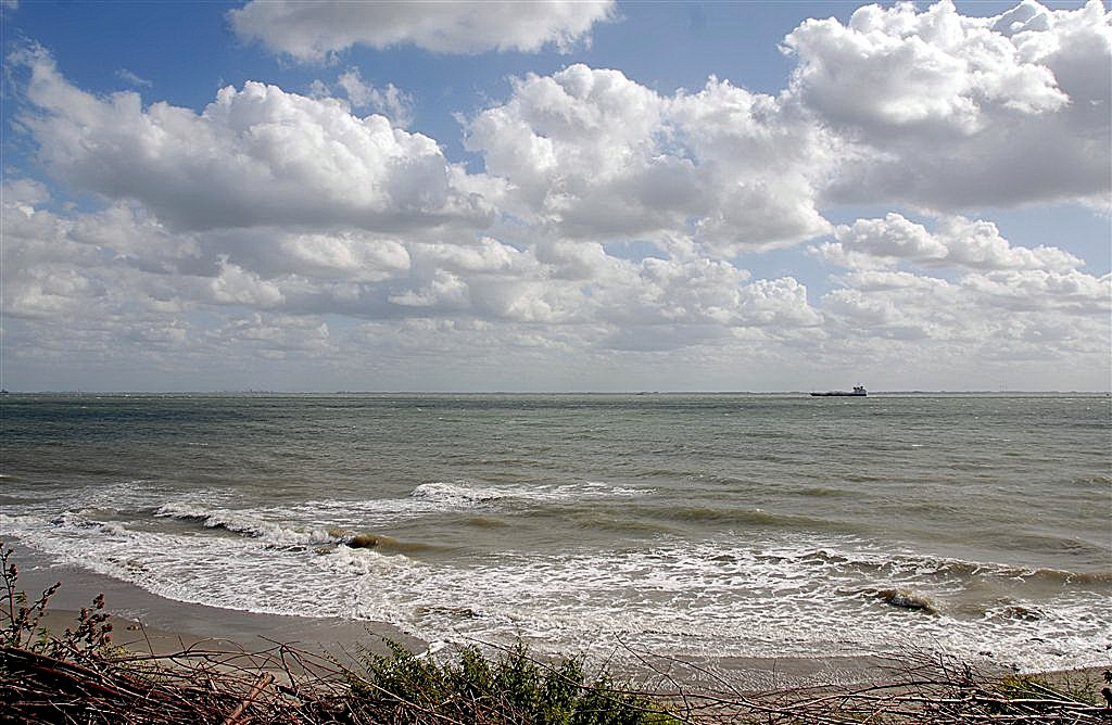 Wolken, wind en water