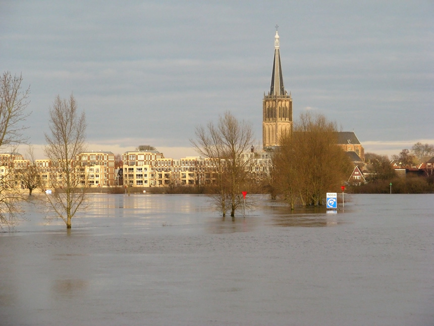Belaagd door de rivier