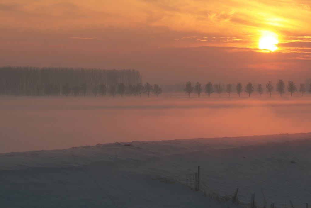 Zonsondergang Wolphaartsdijk