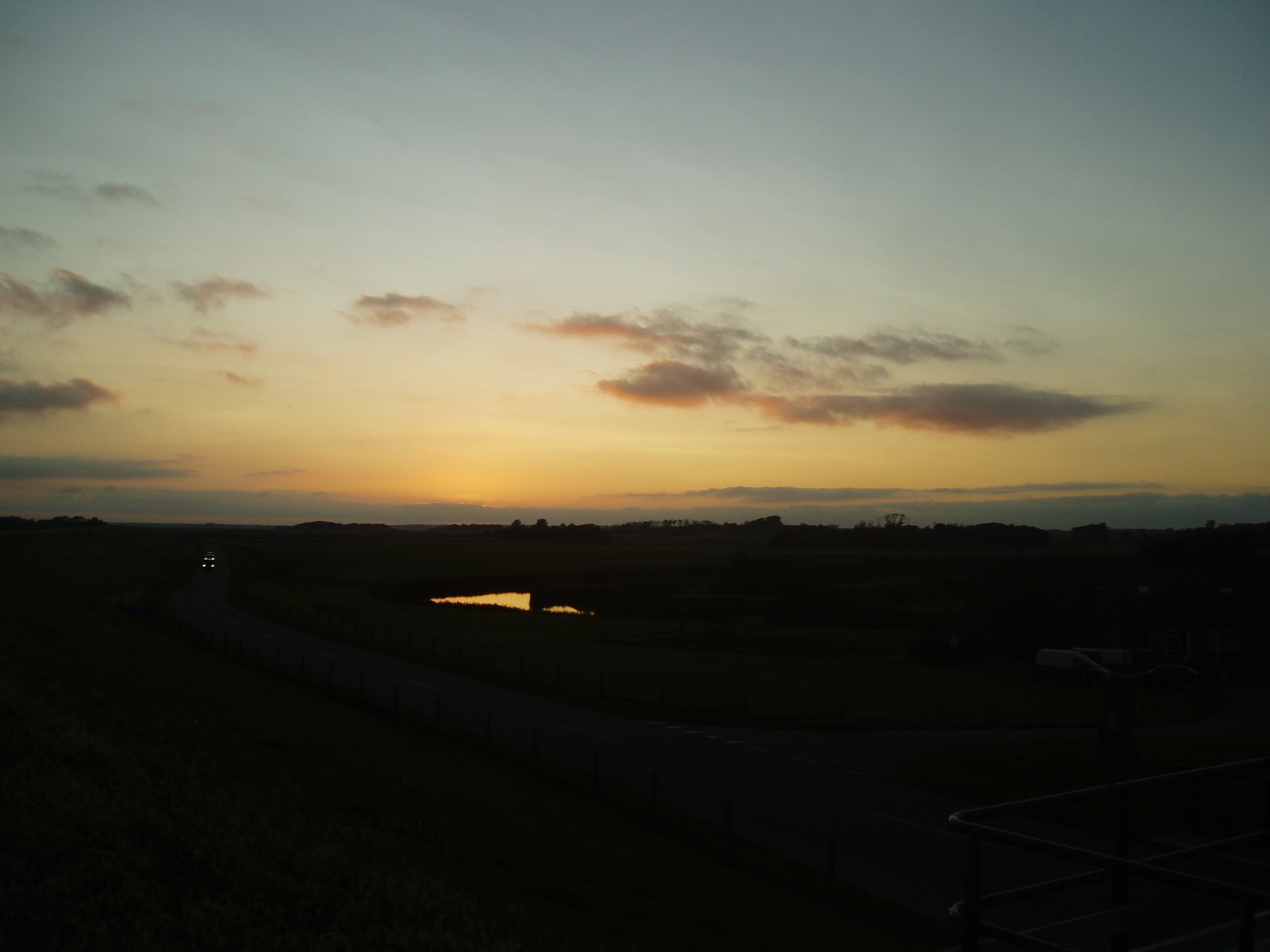 nog een zons ondergang