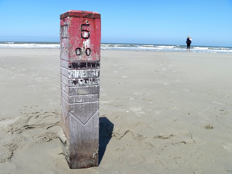 Paal 5 aan zee