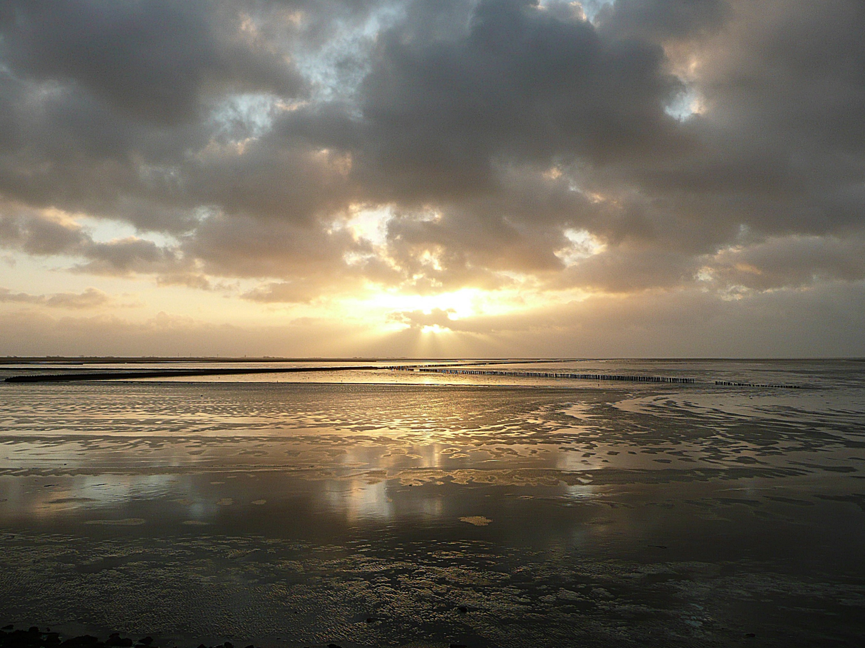 Vlak voor de gouden gloed