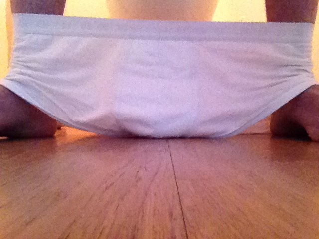 een onderbroek op Belle-île-en-Mer Bretagne