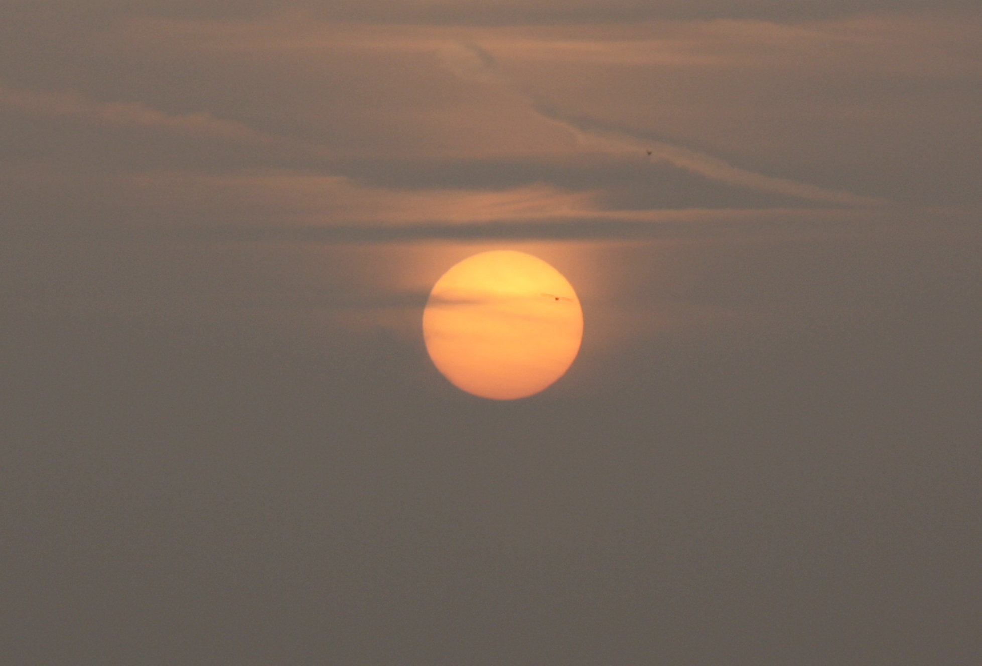 Ondergaande zon