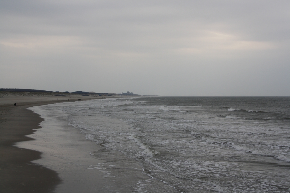 Grijs boven 't Zuiderstrand