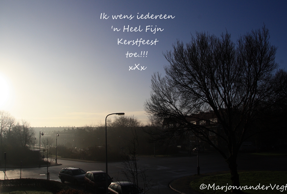 Heel Fijn Kerstfeest toegewenst!
