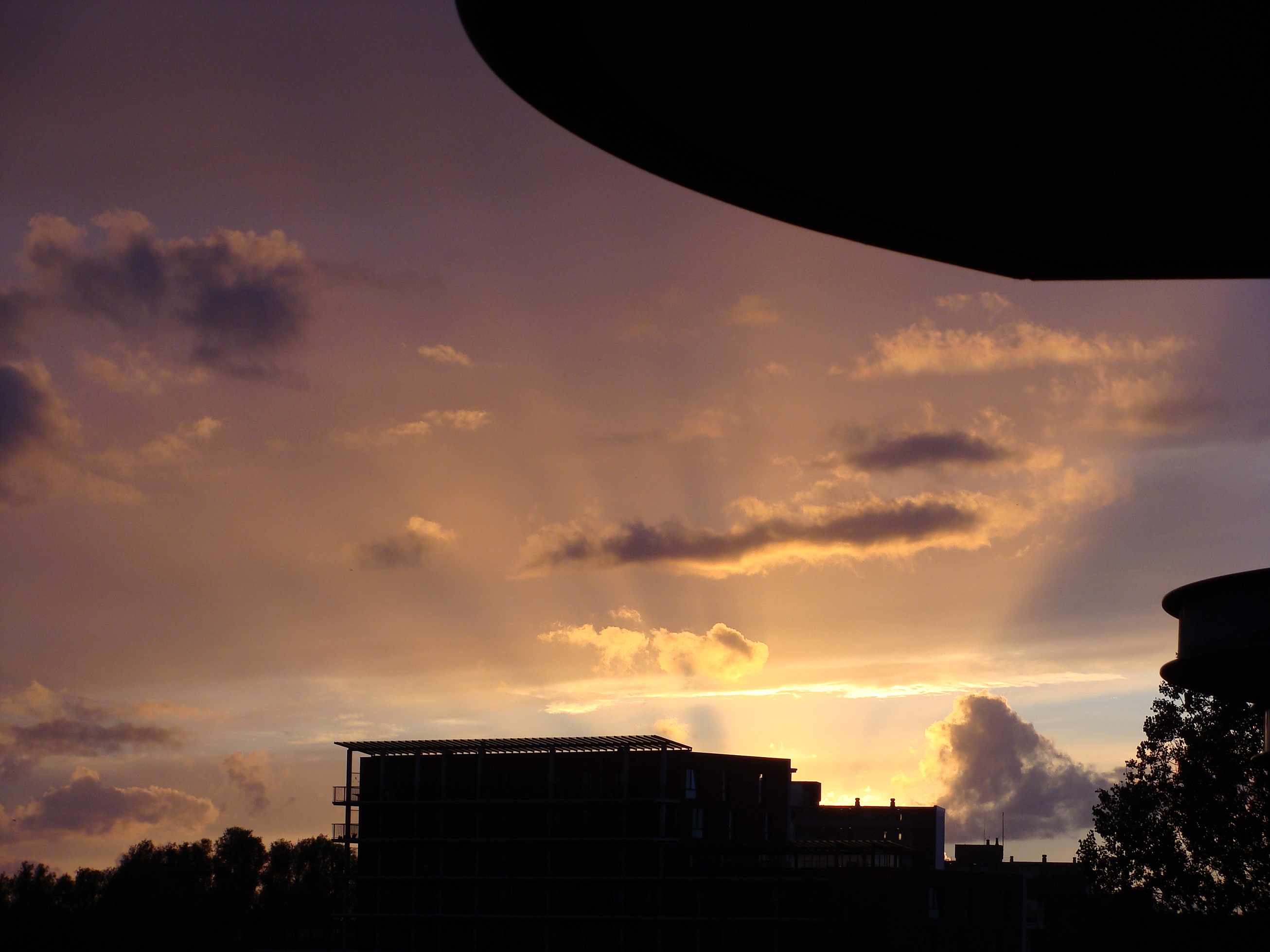 Urban sunset 