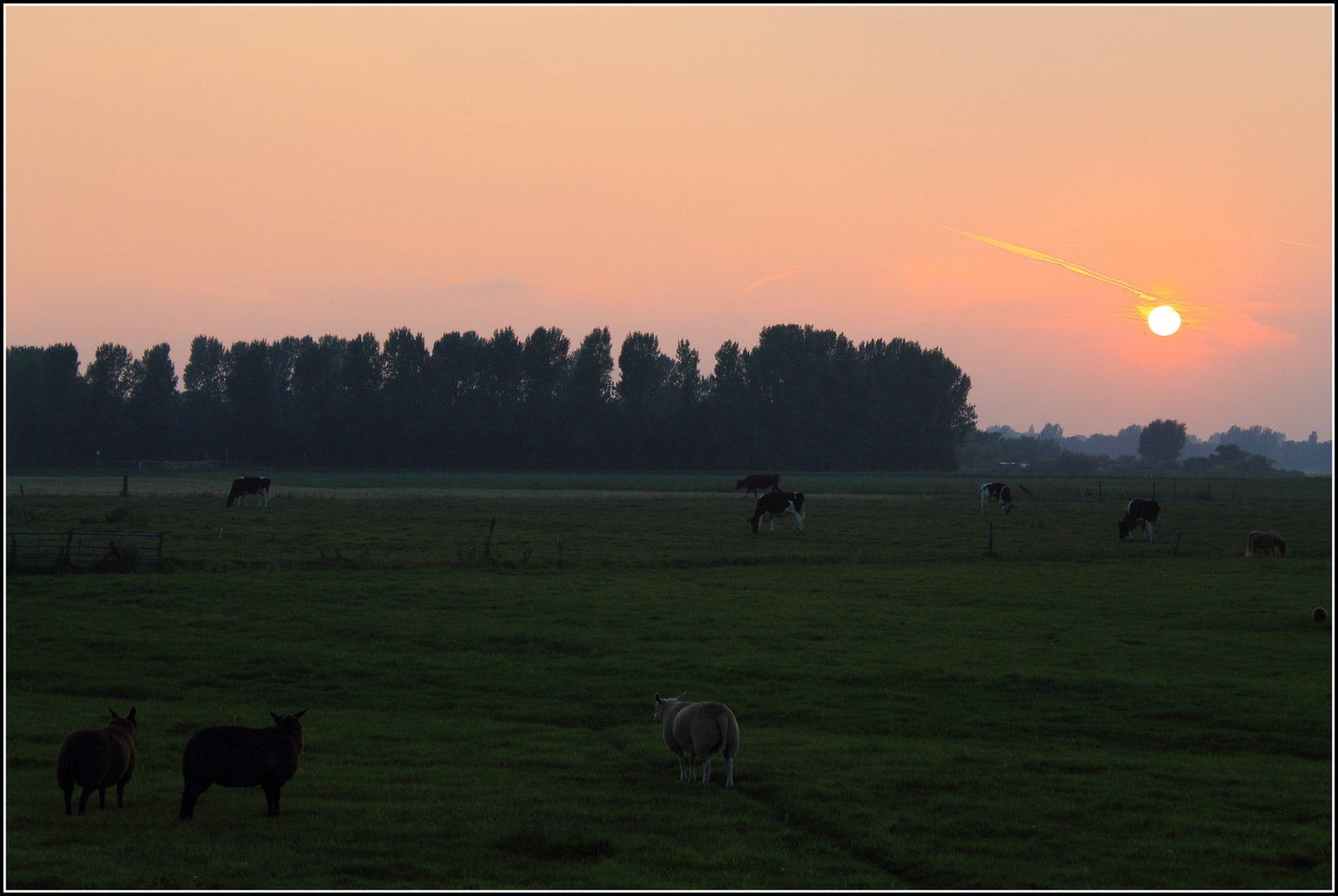 Zonsondergang 29-08-13.