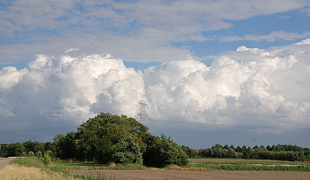 Stapelwolken.