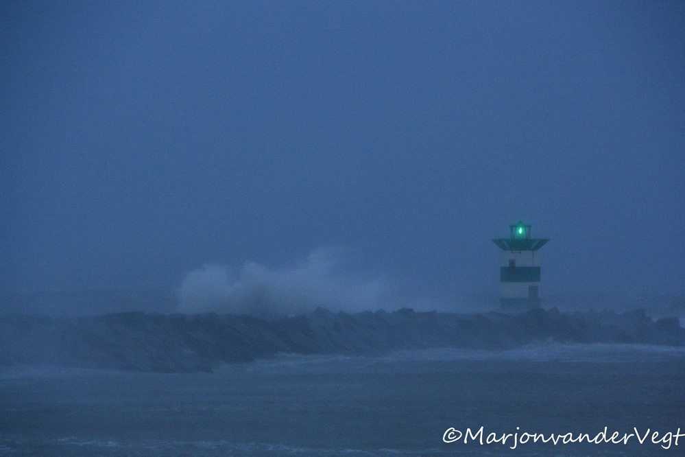 Windkracht 11 op 't Havenhoofd