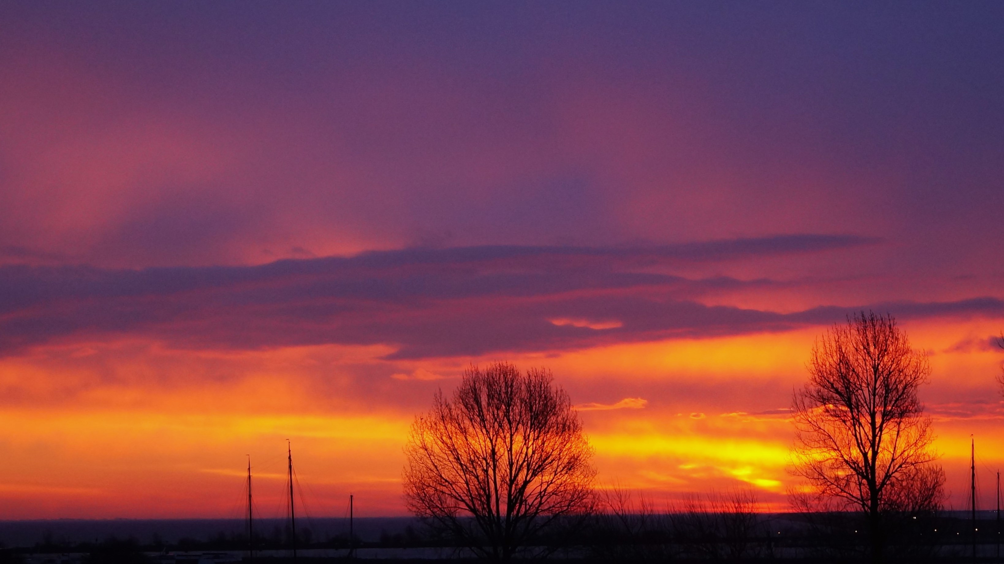 Boven het ijsselmeer 