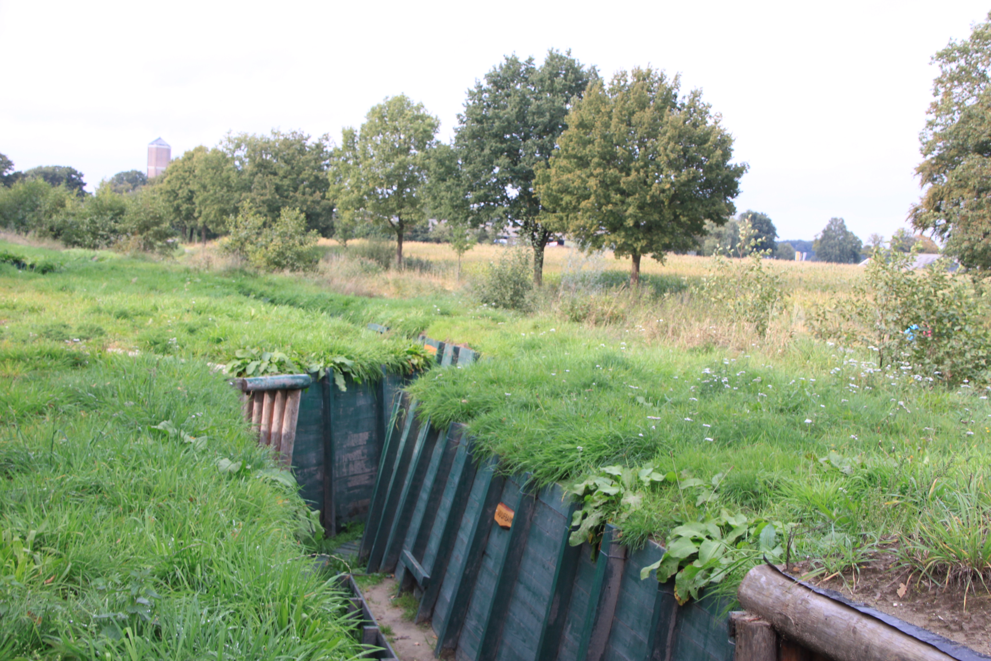 Herstelde loopgraven