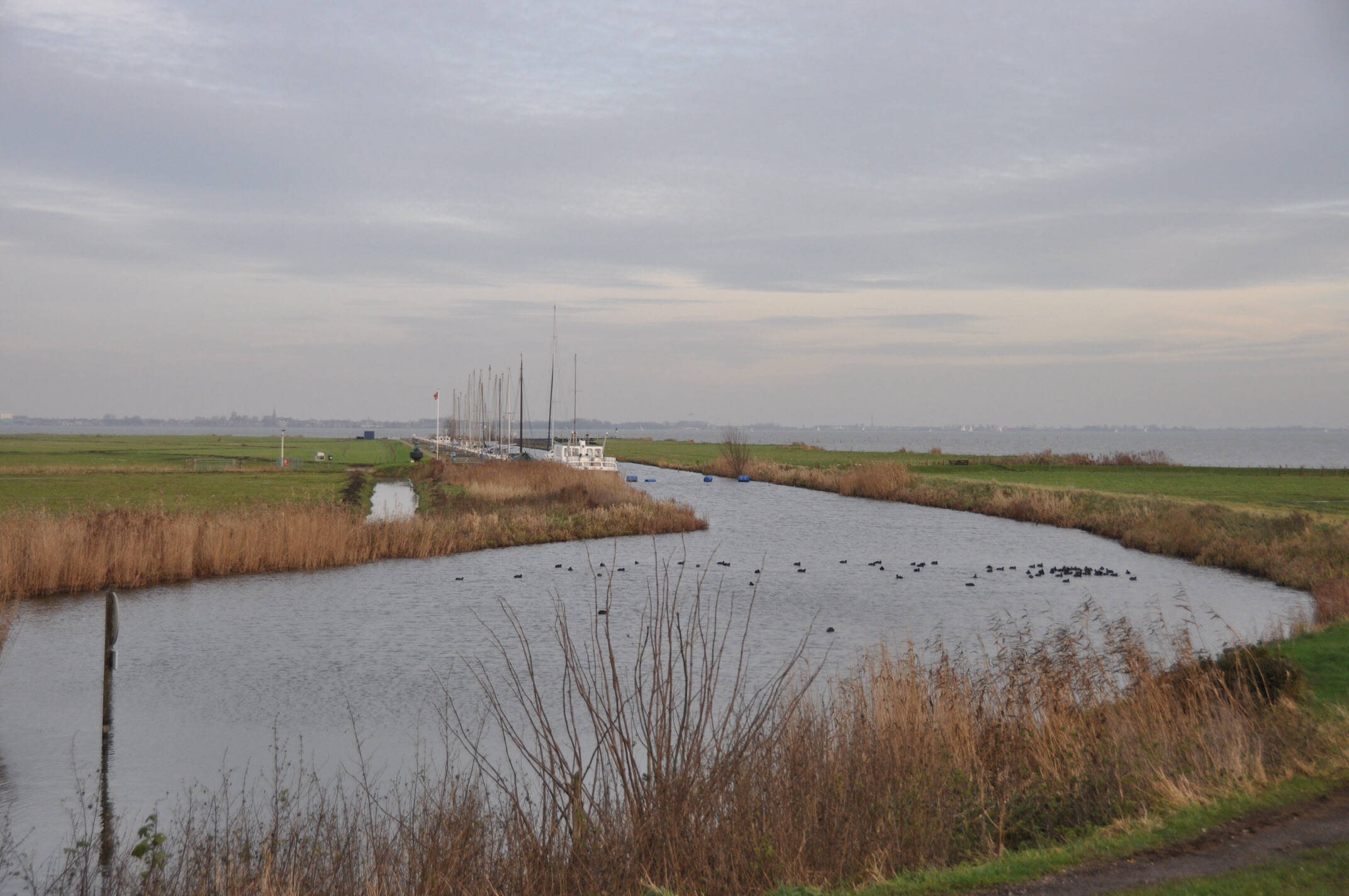 Langs IJsselmeer