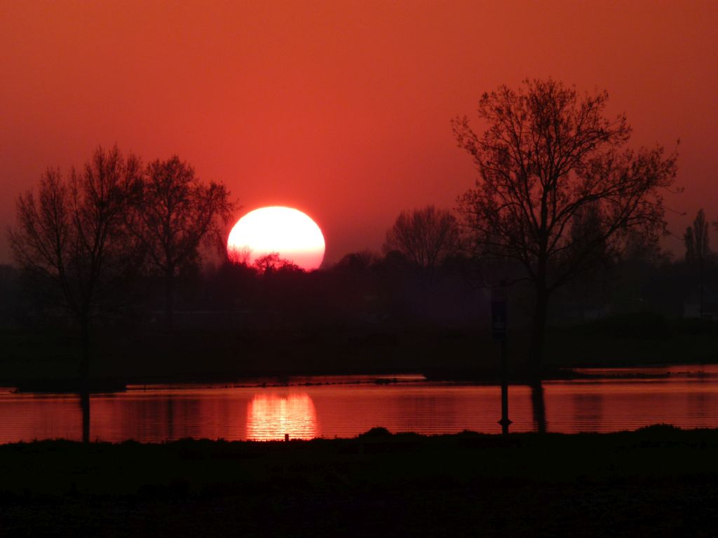 zonsondergang