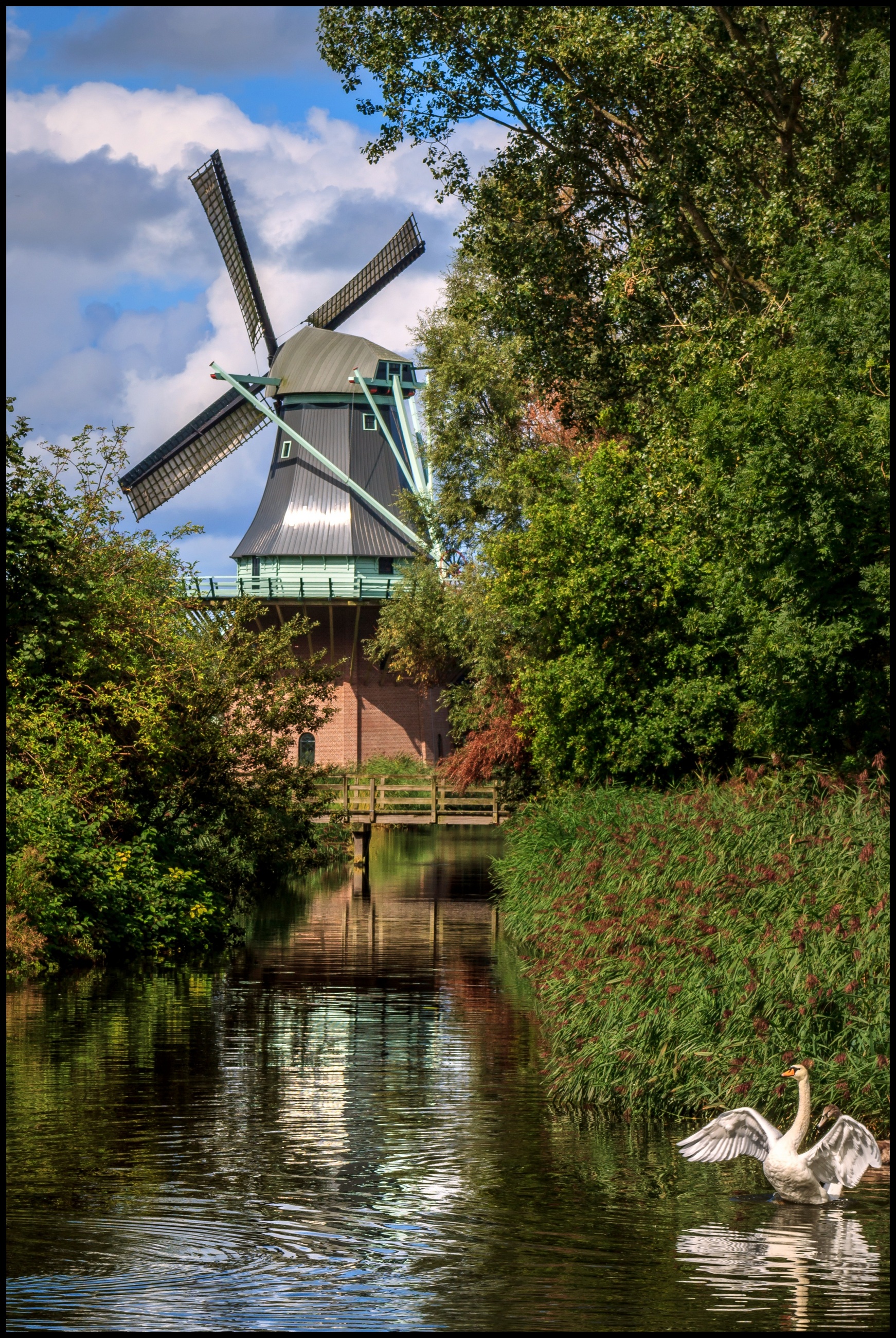 Tussen de buien door.