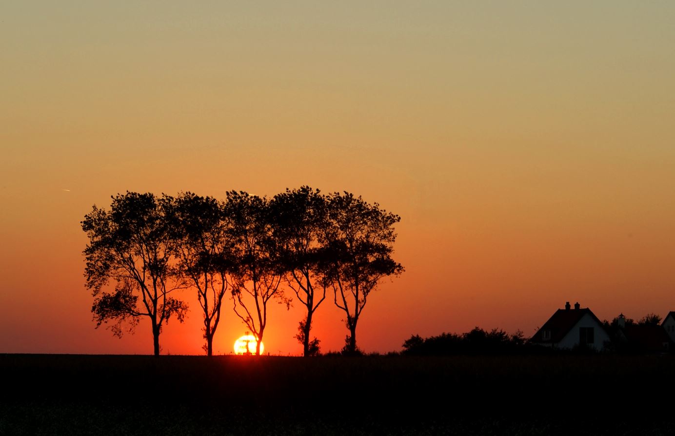 zonsondergang