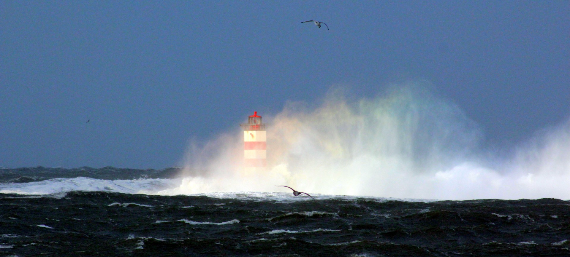 storm op zee