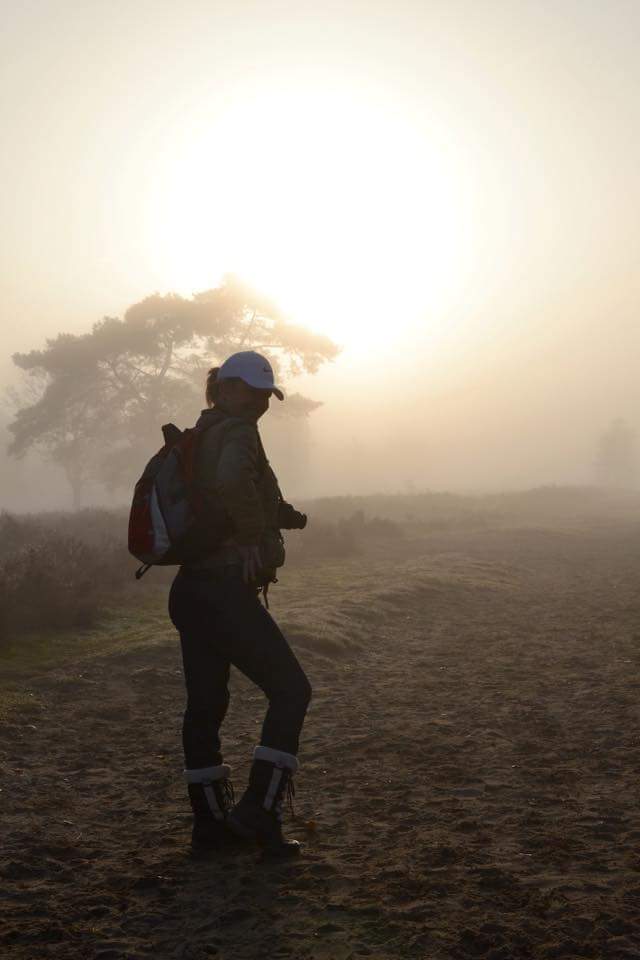 S ochtens vroeg op de hei in Ede