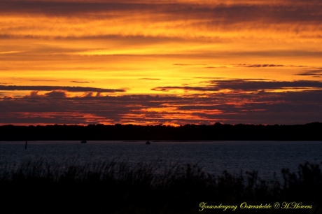 Zonsondergang Oosterschelde