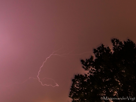 Vuurwerk in de lucht