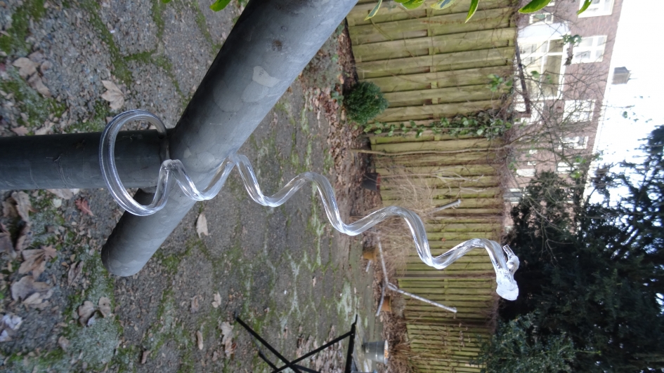 Bijzondere ijspegel 2 - Weer en landschap - IJspegel