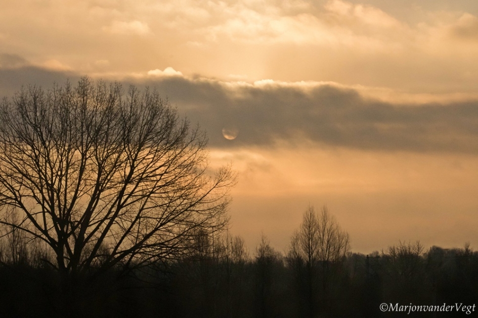 Verstopt - Weer en landschap - Zonsopkomst