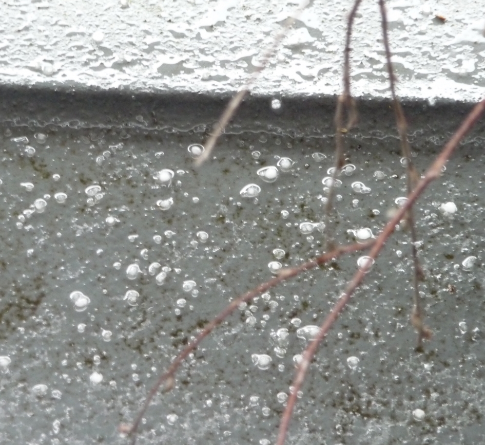 Hagel, 1e Paasdag - Weer en landschap - 
