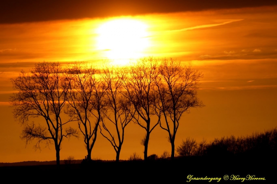 Zonsondergang - Weer en landschap - Zonsondergang