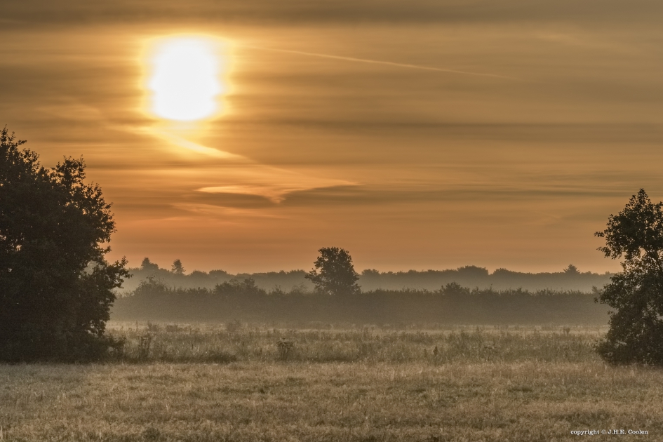 Even een gouden moment - Weer en landschap - 