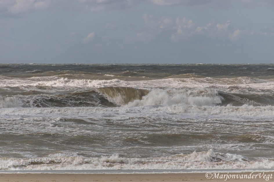 Storm op Kijkduin - Weer en landschap - Storm