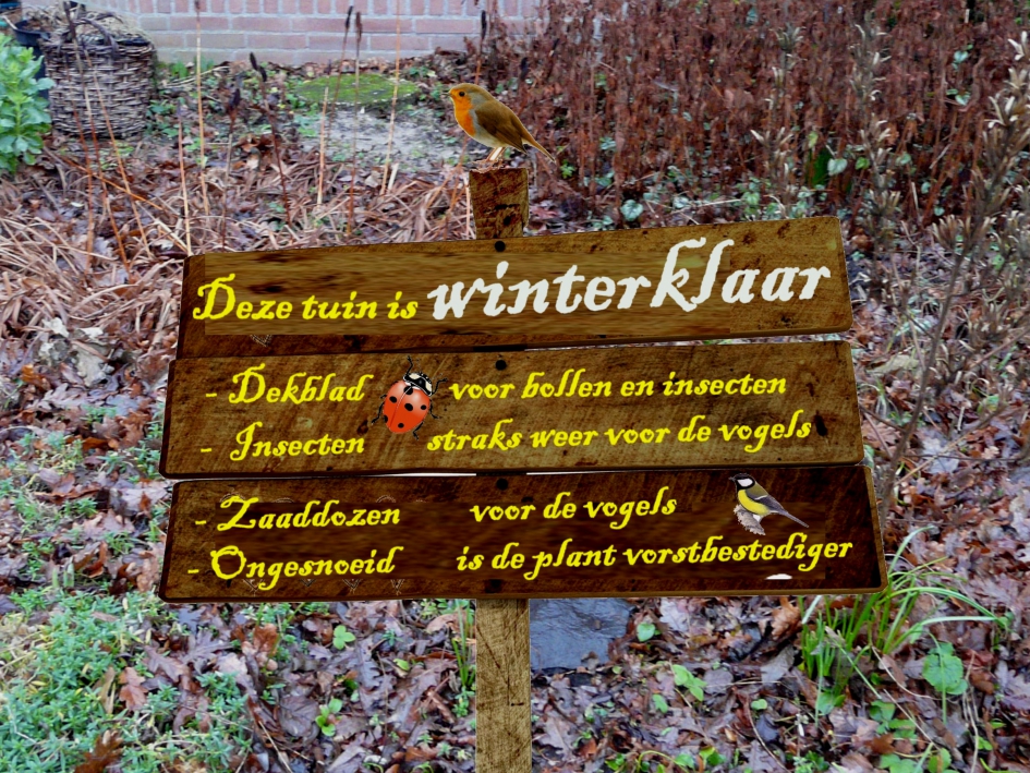 bord tuin winterklaar - Overig - 