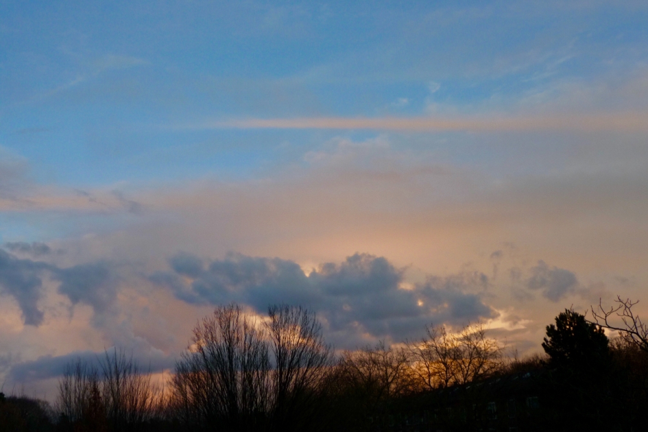 Laat in de middag - Weer en landschap - 