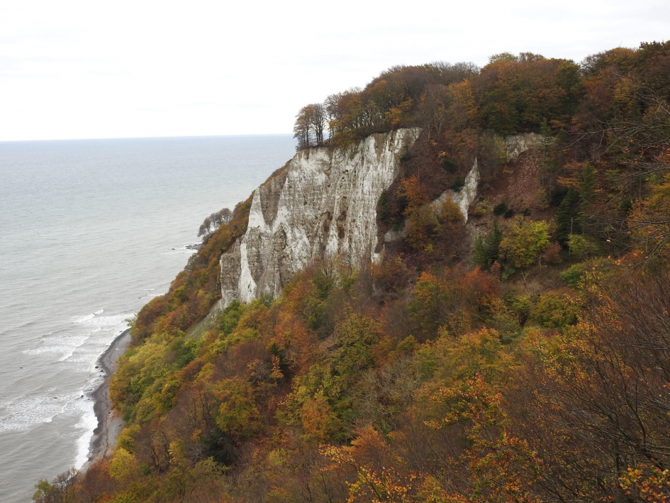 Königstuhl in Nationalpark Jassmund (Rügen BRD) - Weer en landschap - 