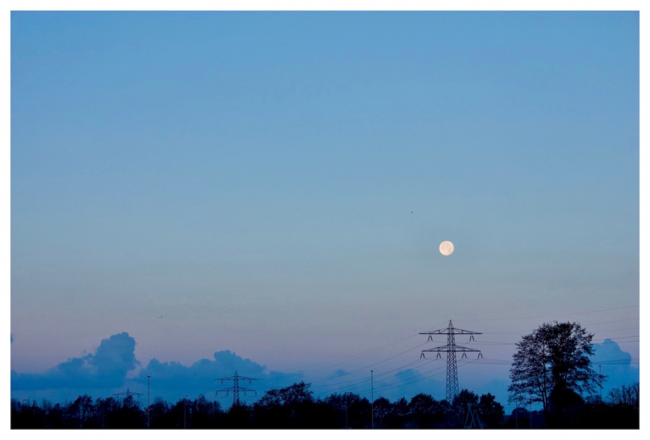 Ochtend Maan - Weer en landschap - Ochtend Maan