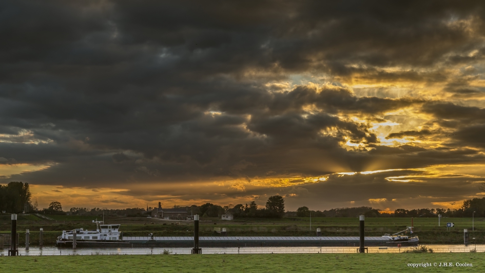 Rivier de Maas - Weer en landschap - Maas
