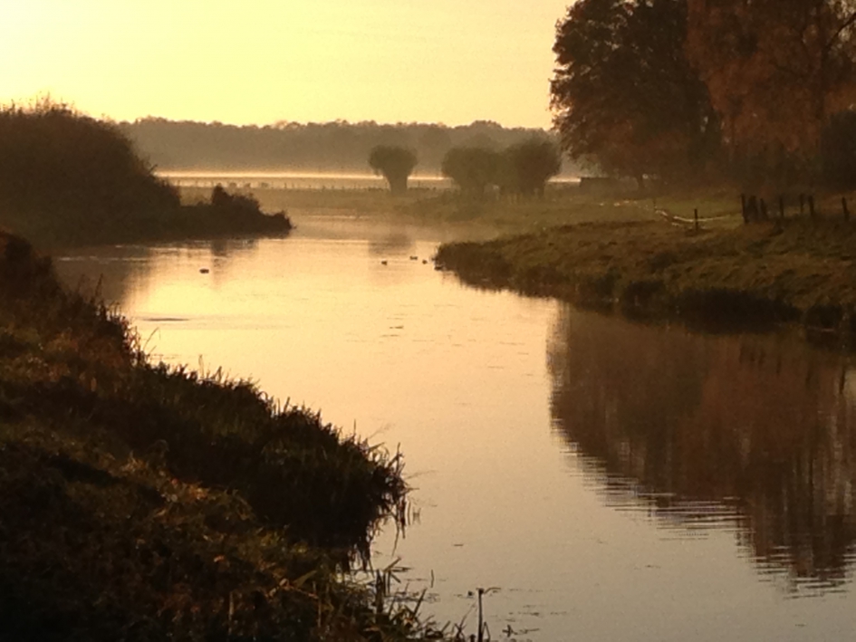 De Berkel bij Almen - Weer en landschap - 