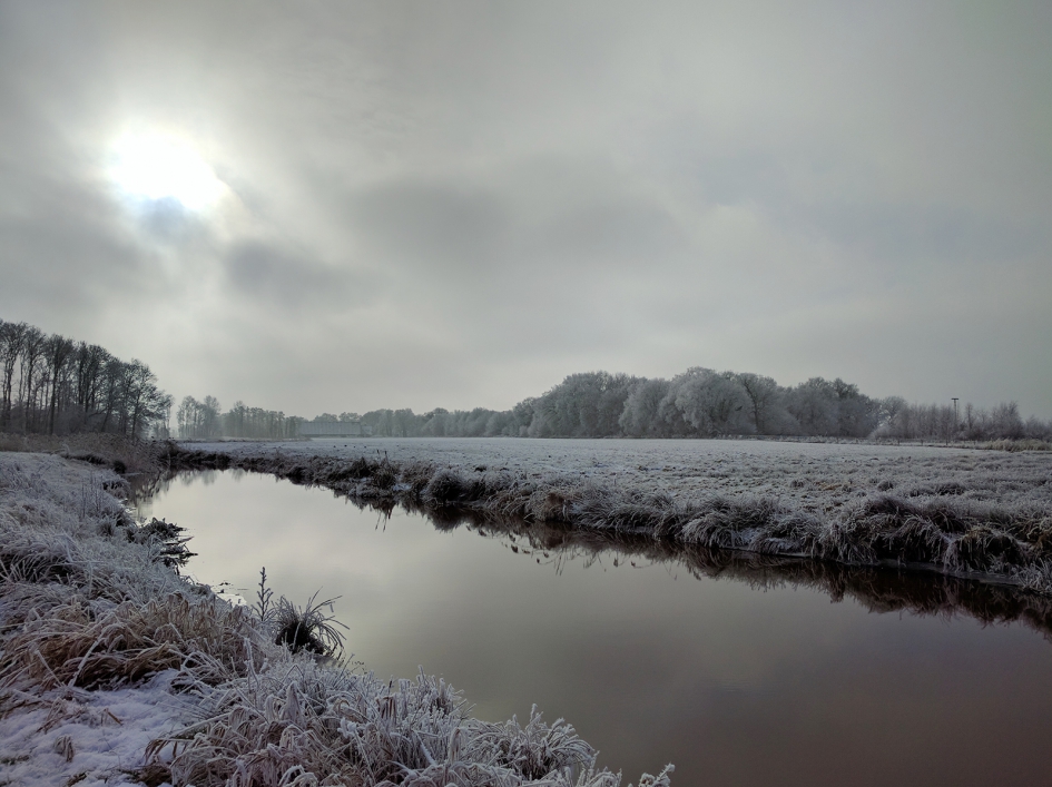 De Ruiten Aa in de winter - Weer en landschap - 