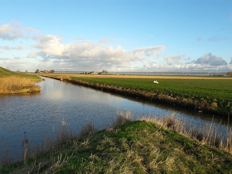 De rust is weergekeerd in de flakkeese polder