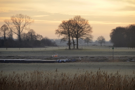IJssel bij Fortmond, januari 2017