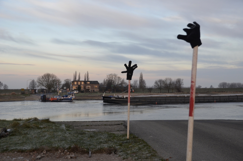 IJssel bij Wijhe, januari 2017 - Weer en landschap - 