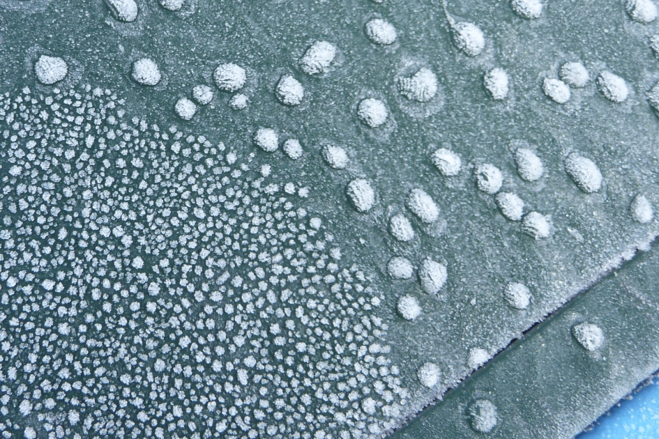 Bevroren druppels - Weer en landschap - 