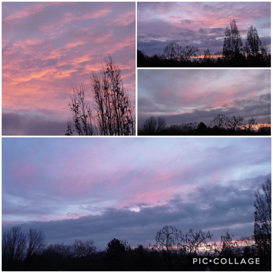 Lucht vanmorgen rond half acht - Weer en landschap - 