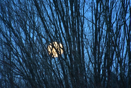 Supersneeuwmaan, 18:15 uur